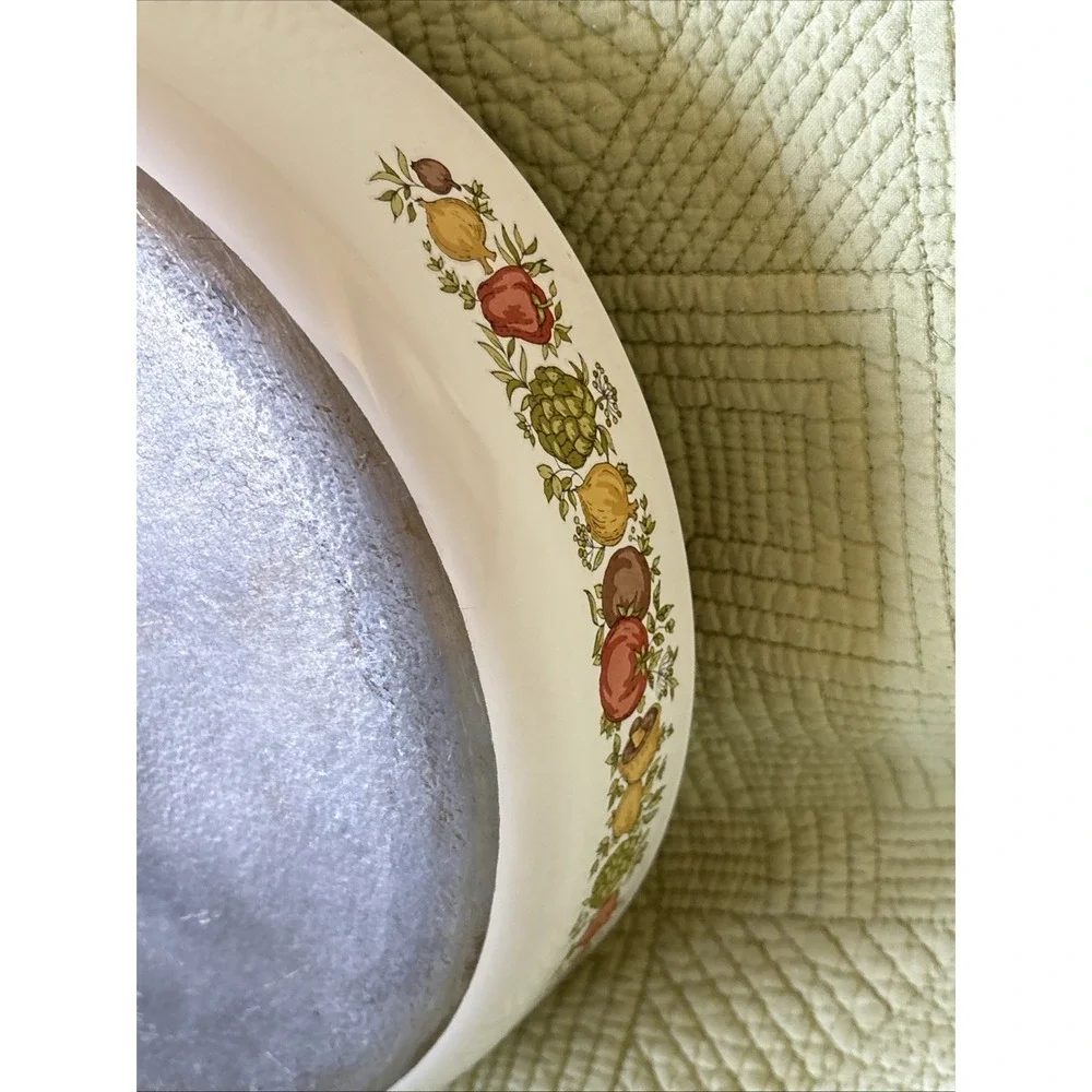 Vintage Corning Ware Range Toppers Skillet N-10-B 10